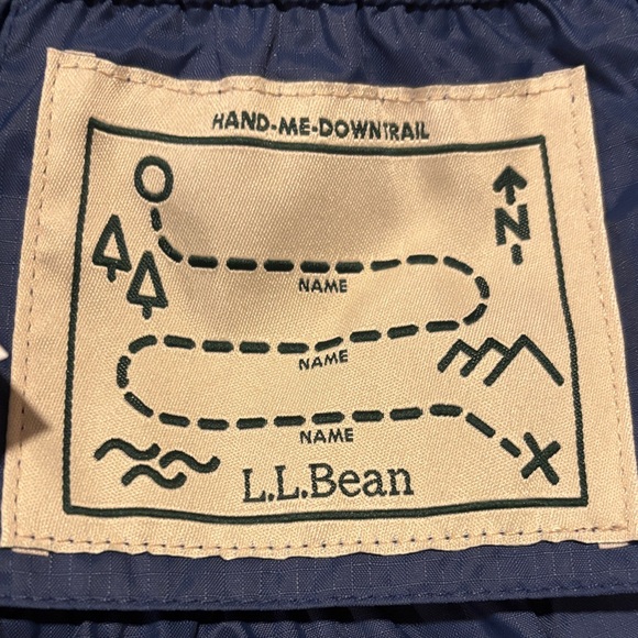 L.L.Bean Waterproof Rain Trail Pants with Adjustable velcro ankle closure - Picture 4 of 5